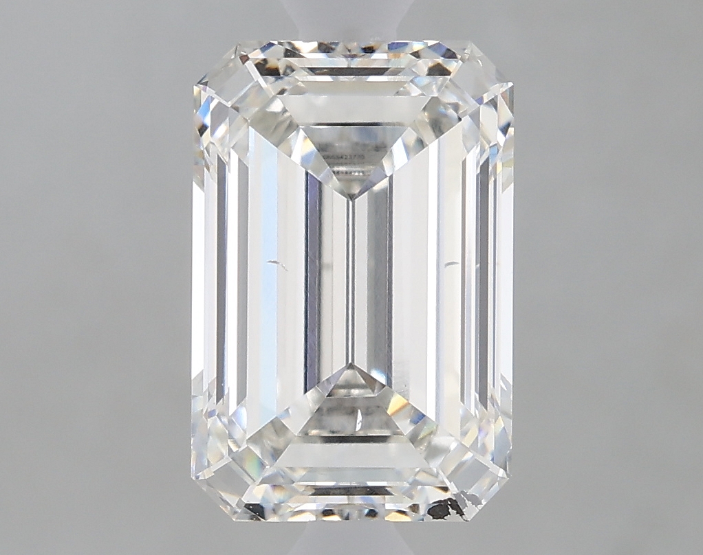 2.09 Carat Emerald F SI1 IGI Lab Diamond