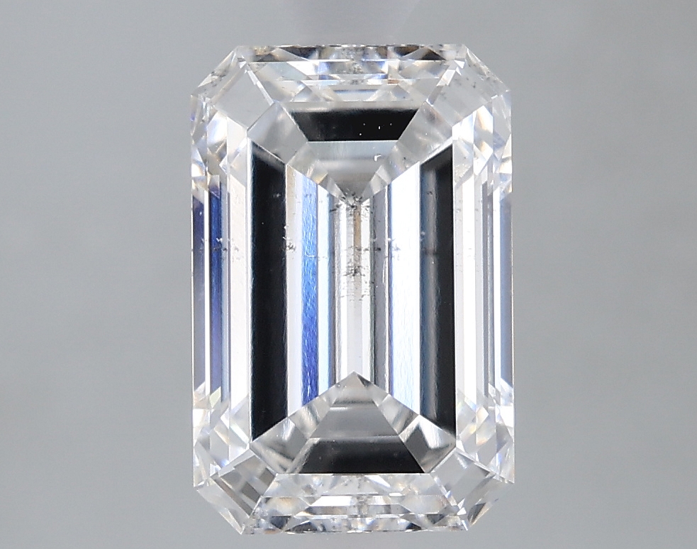 2.11 Carat Emerald F SI1 IGI Lab Diamond