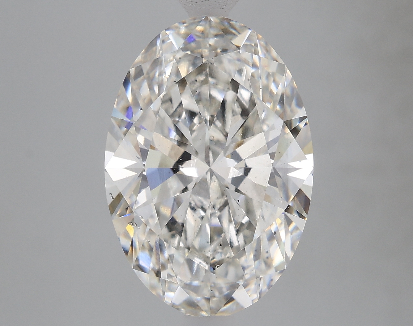 3.45 Carat Oval H SI1 IGI Lab Diamond