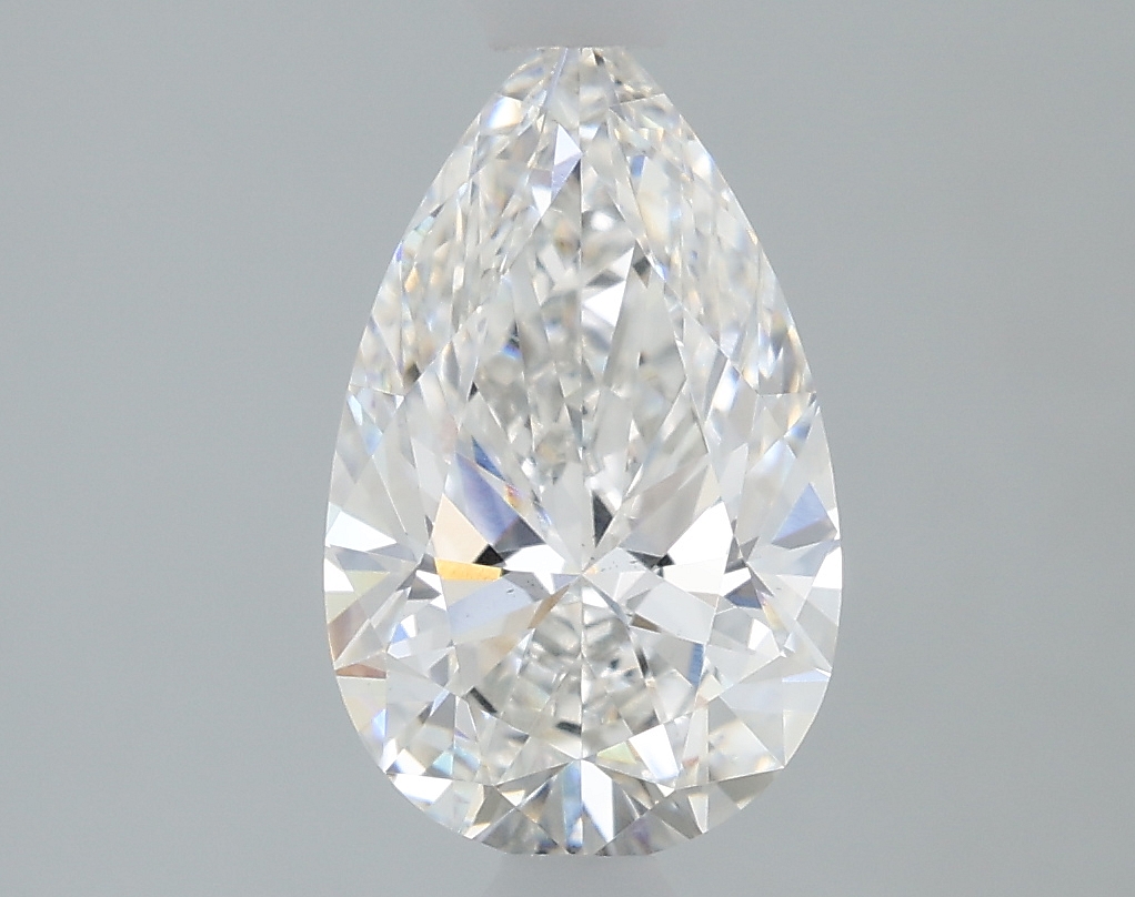 1.23 Carat Pear F VS1 IGI Lab Diamond