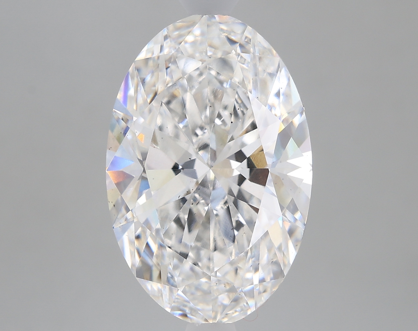 4.10 Carat Oval E SI1 IGI Lab Diamond