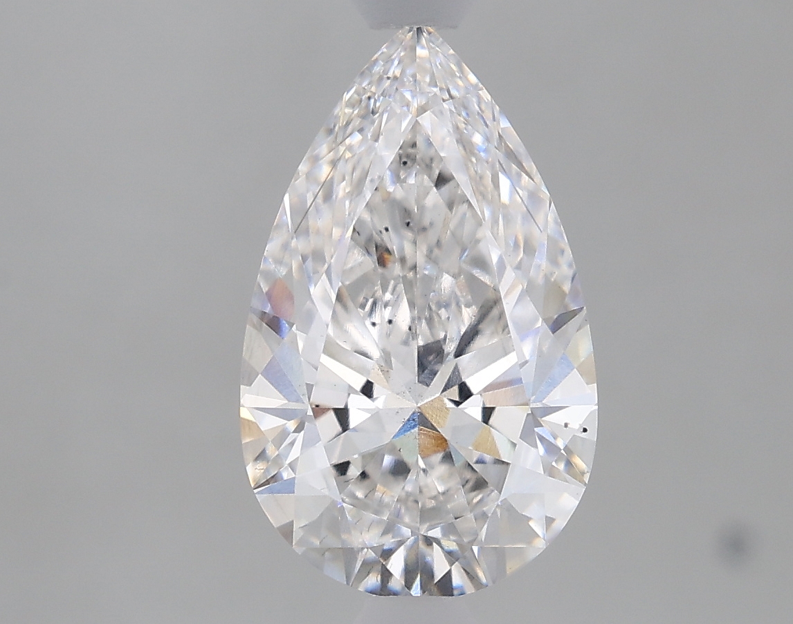 1.74 Carat Pear E SI1 IGI Lab Diamond