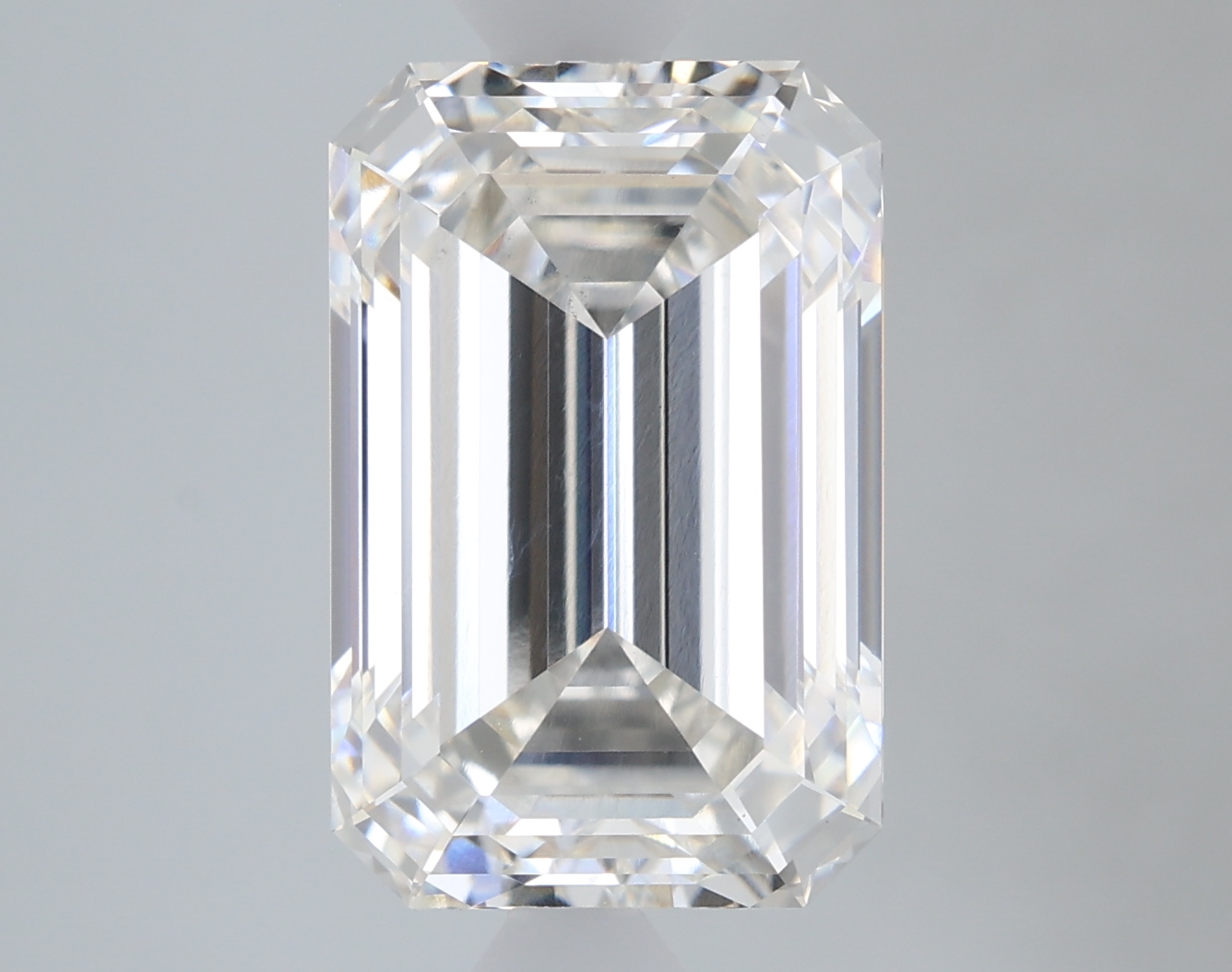 3.61 Carat Emerald F VS2 IGI Lab Diamond