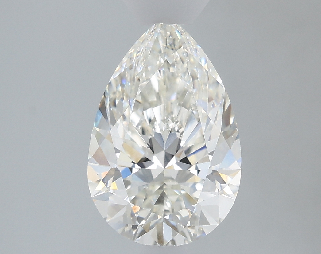1.37 Carat Pear F VVS1 IGI Lab Diamond