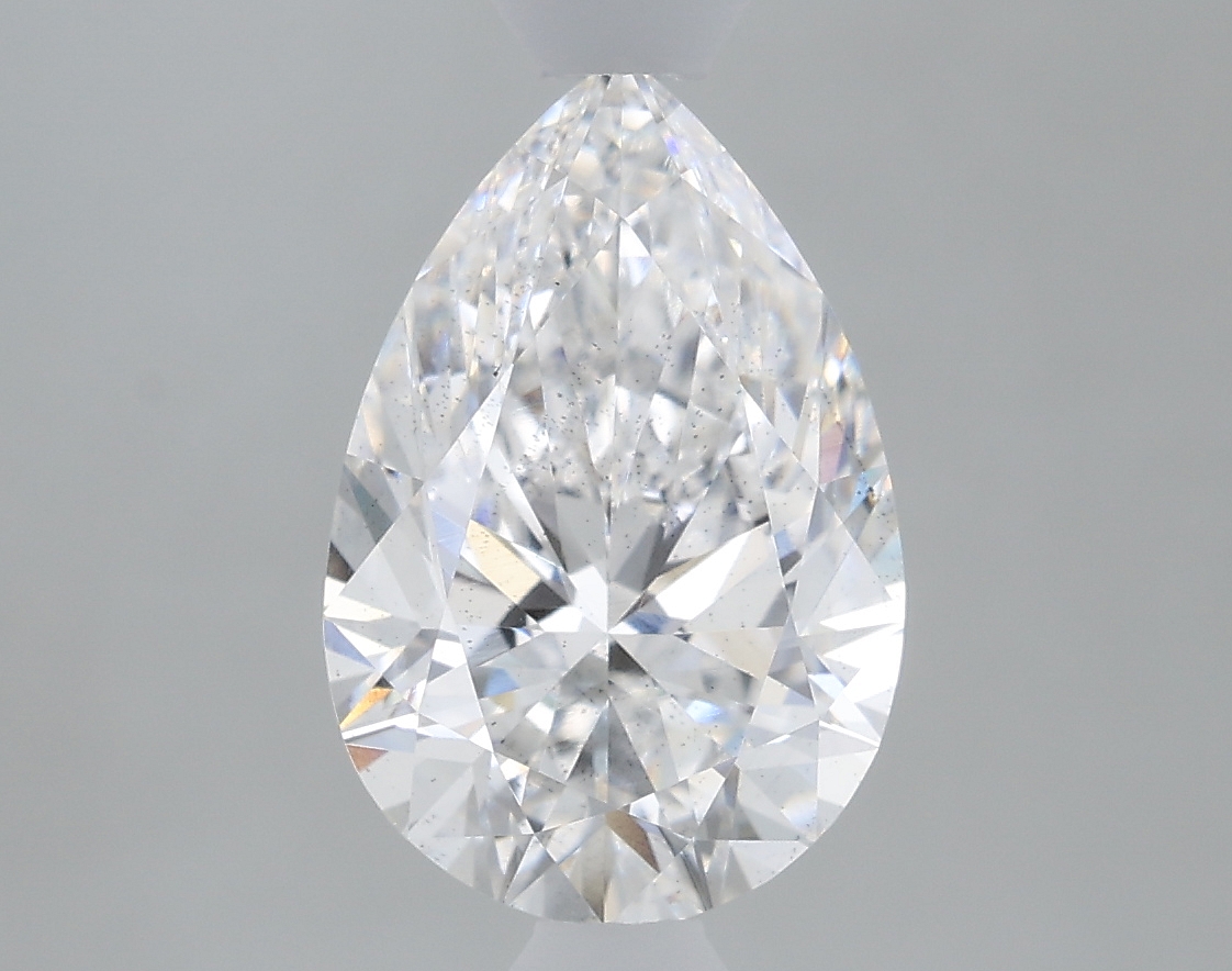 1.61 Carat Pear D SI1 IGI Lab Diamond
