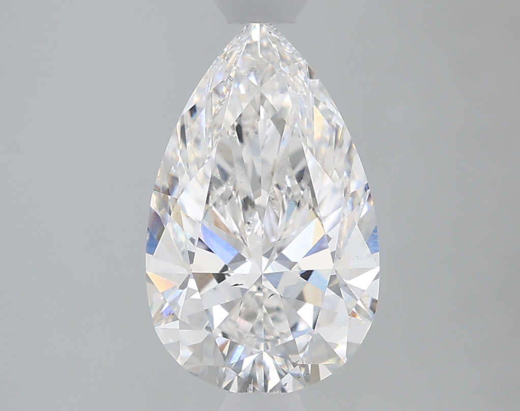 1.25 Carat Pear E VS2 IGI Lab Diamond