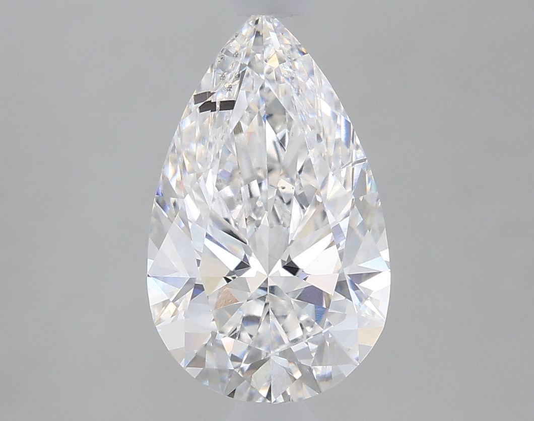 1.62 Carat Pear E SI1 IGI Lab Diamond