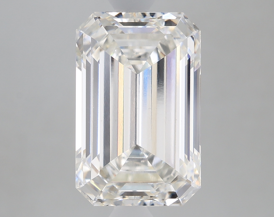 3.68 Carat Emerald G VVS2 IGI Lab Diamond