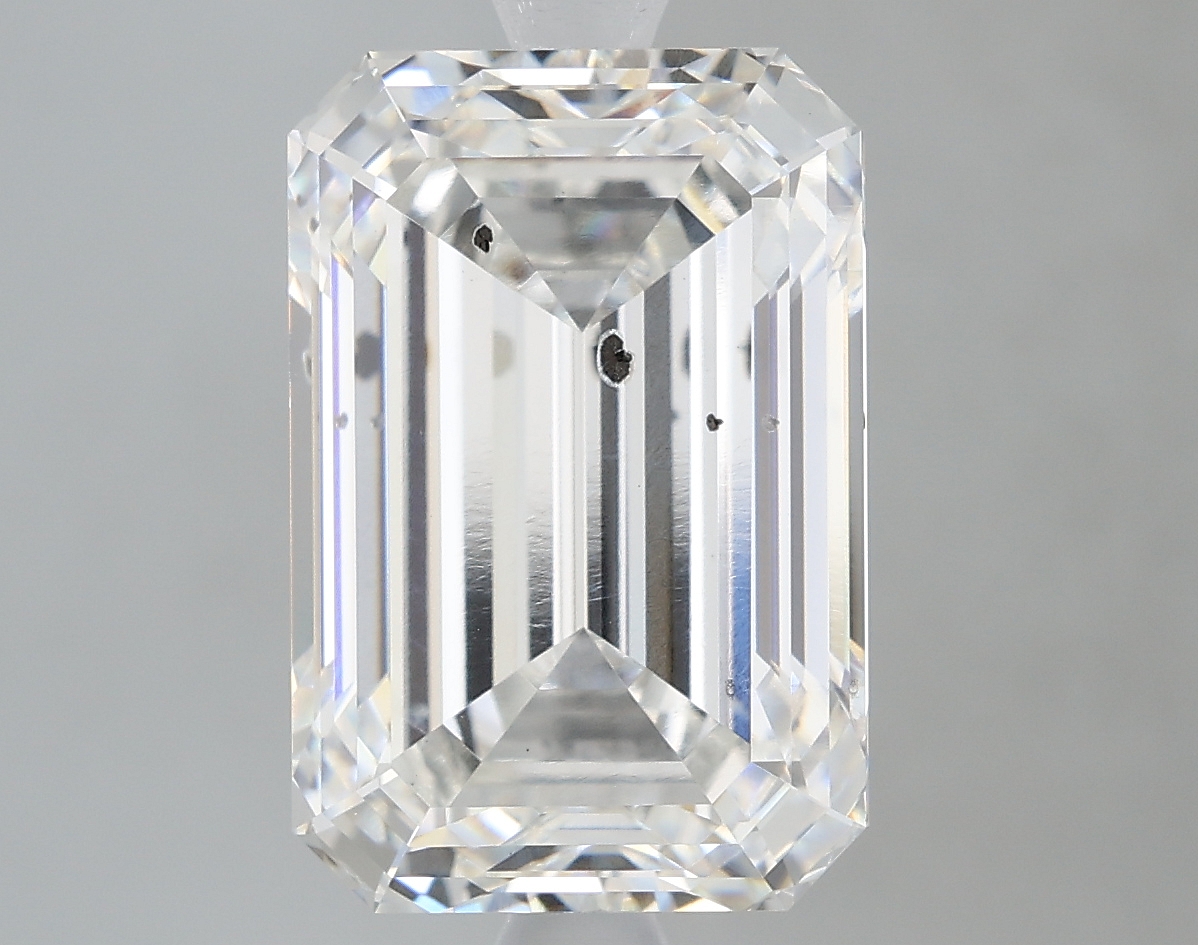4.59 Carat Emerald F SI2 IGI Lab Diamond