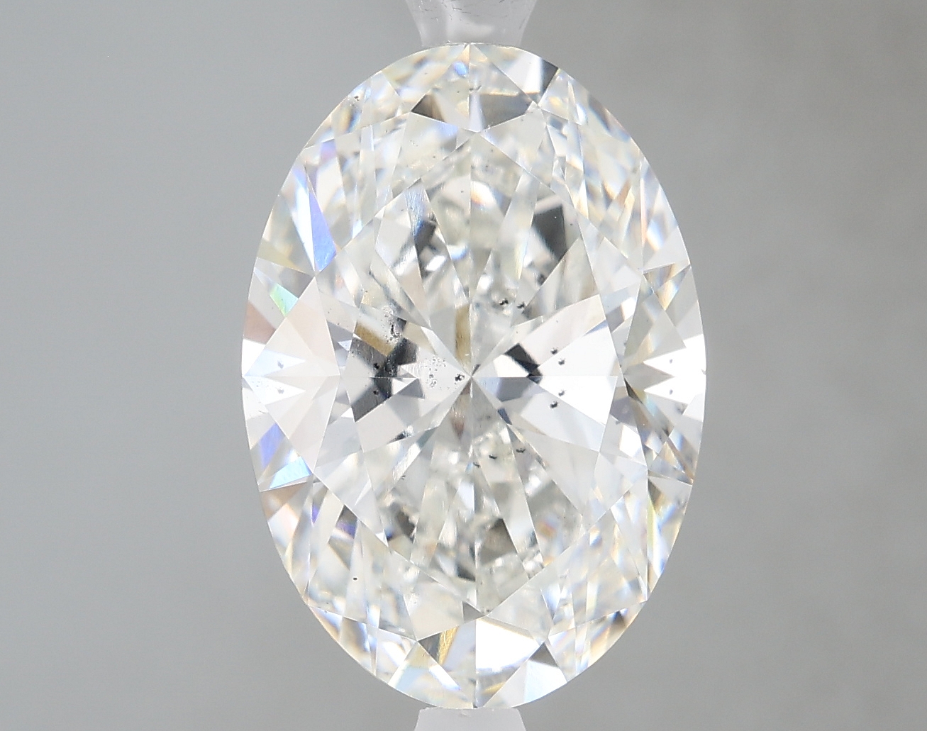 3.66 Carat Oval G SI1 IGI Lab Diamond