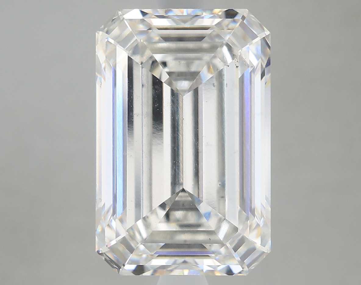 4.59 Carat Emerald F VS2 IGI Lab Diamond
