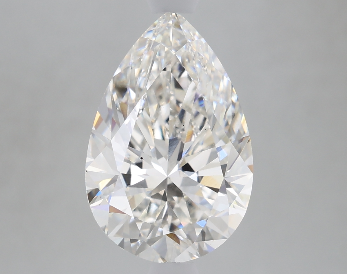2.74 Carat Pear G VS2 IGI Lab Diamond