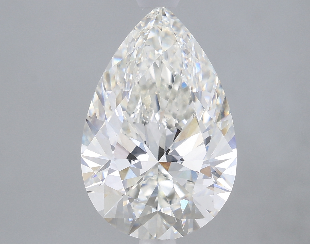 2.80 Carat Pear G VS2 IGI Lab Diamond