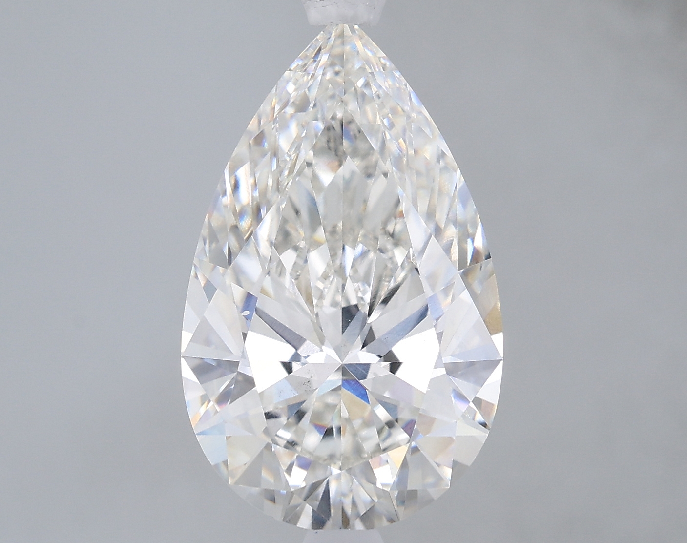3.55 Carat Pear G VS1 IGI Lab Diamond