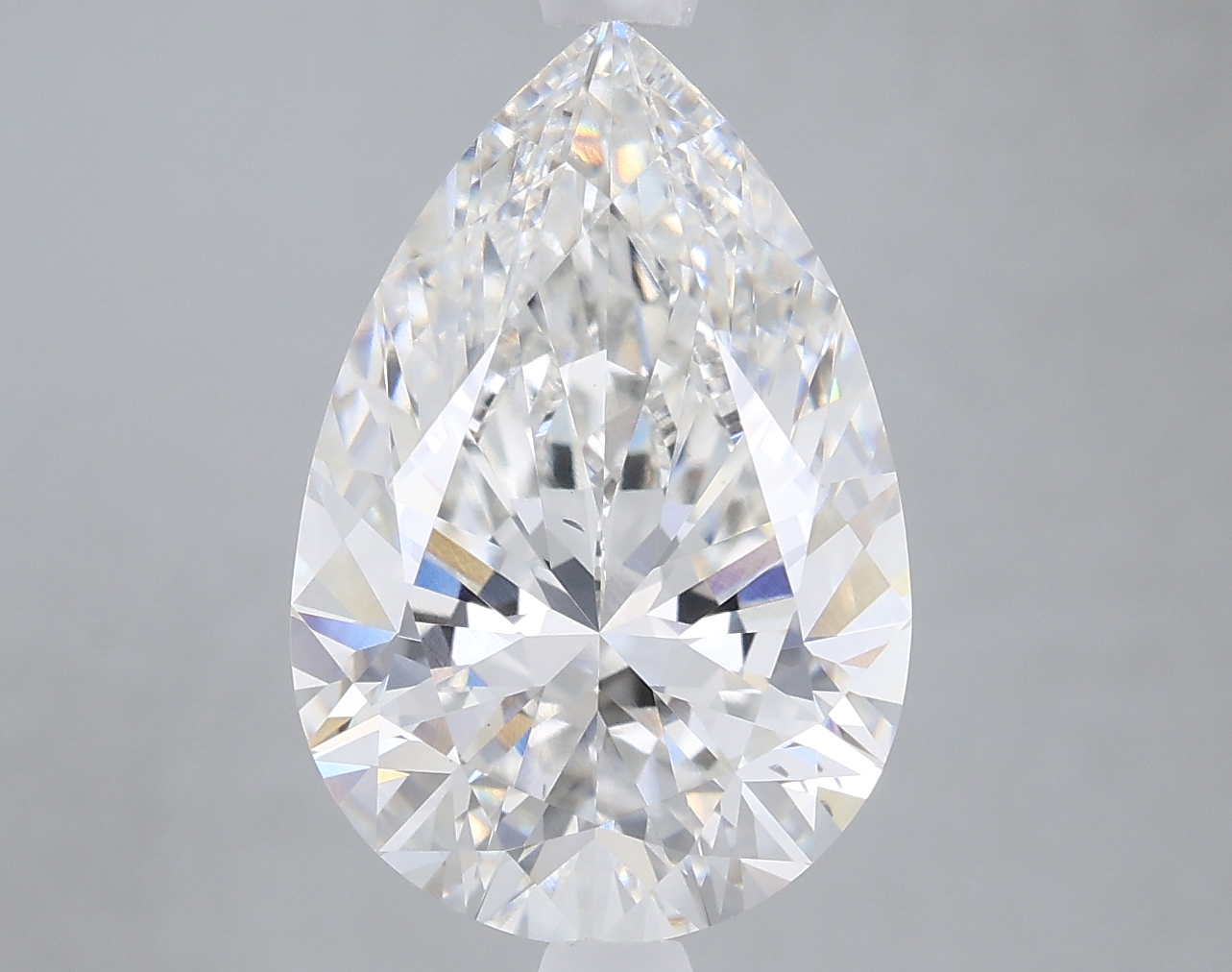 3.36 Carat Pear F VS2 IGI Lab Diamond