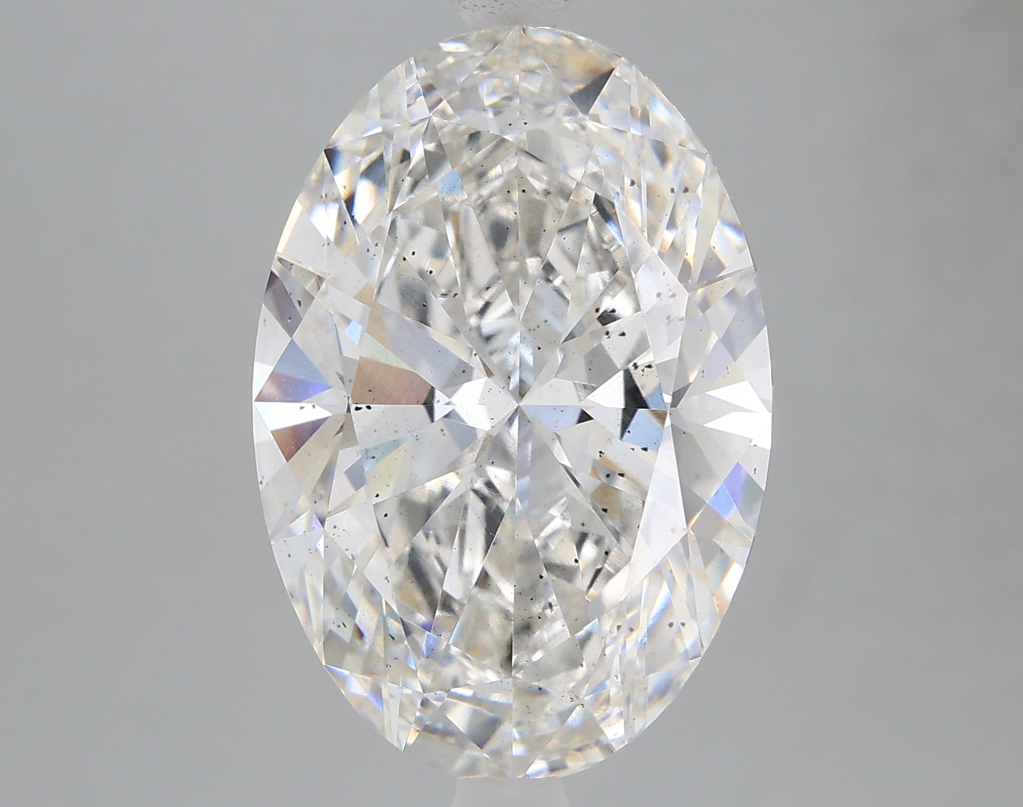 4.53 Carat Oval F SI1 IGI Lab Diamond