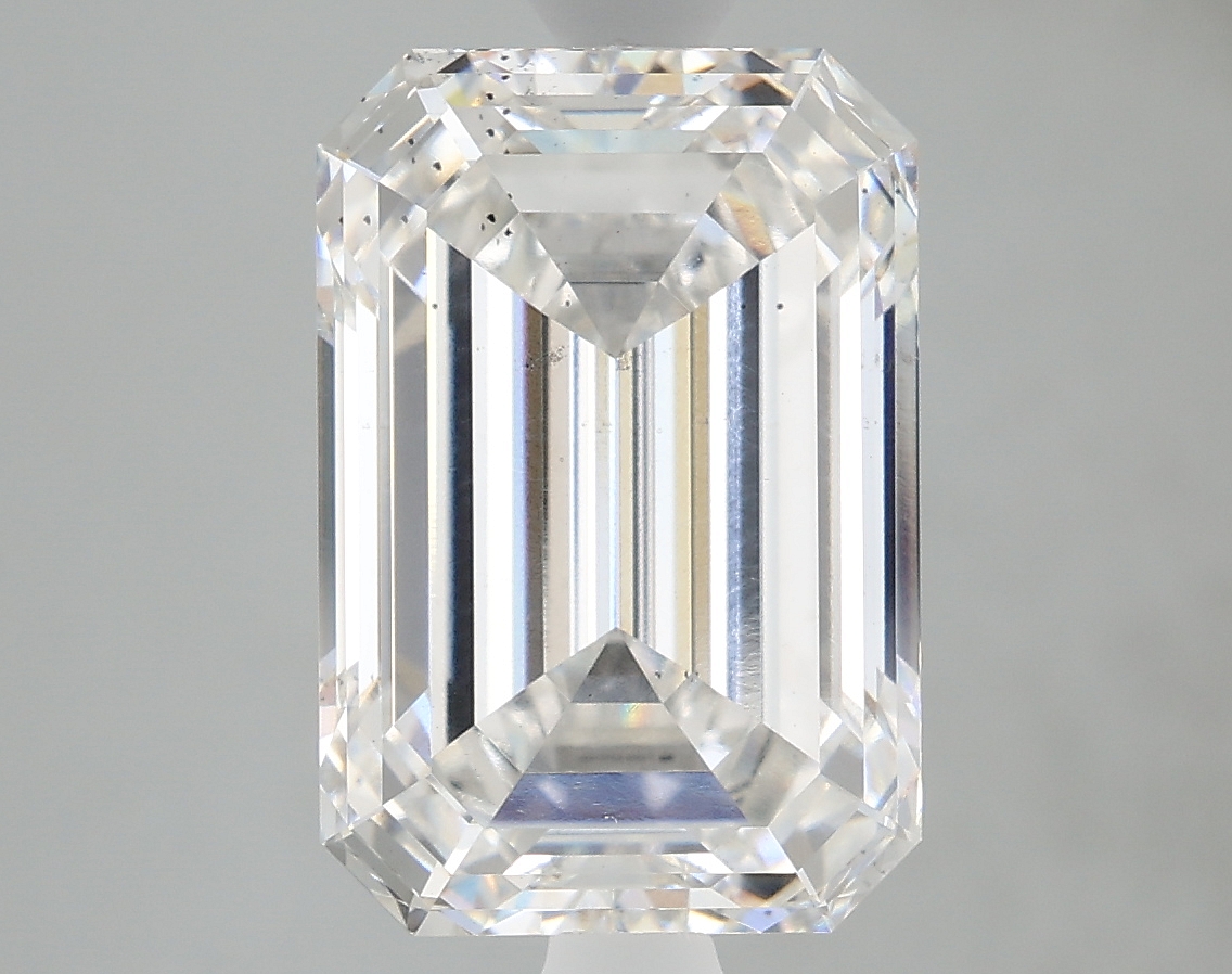 4.07 Carat Emerald F SI1 IGI Lab Diamond