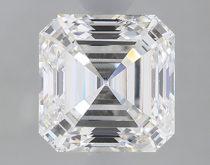 1.38 Carat Asscher F VS1 IGI Lab Diamond
