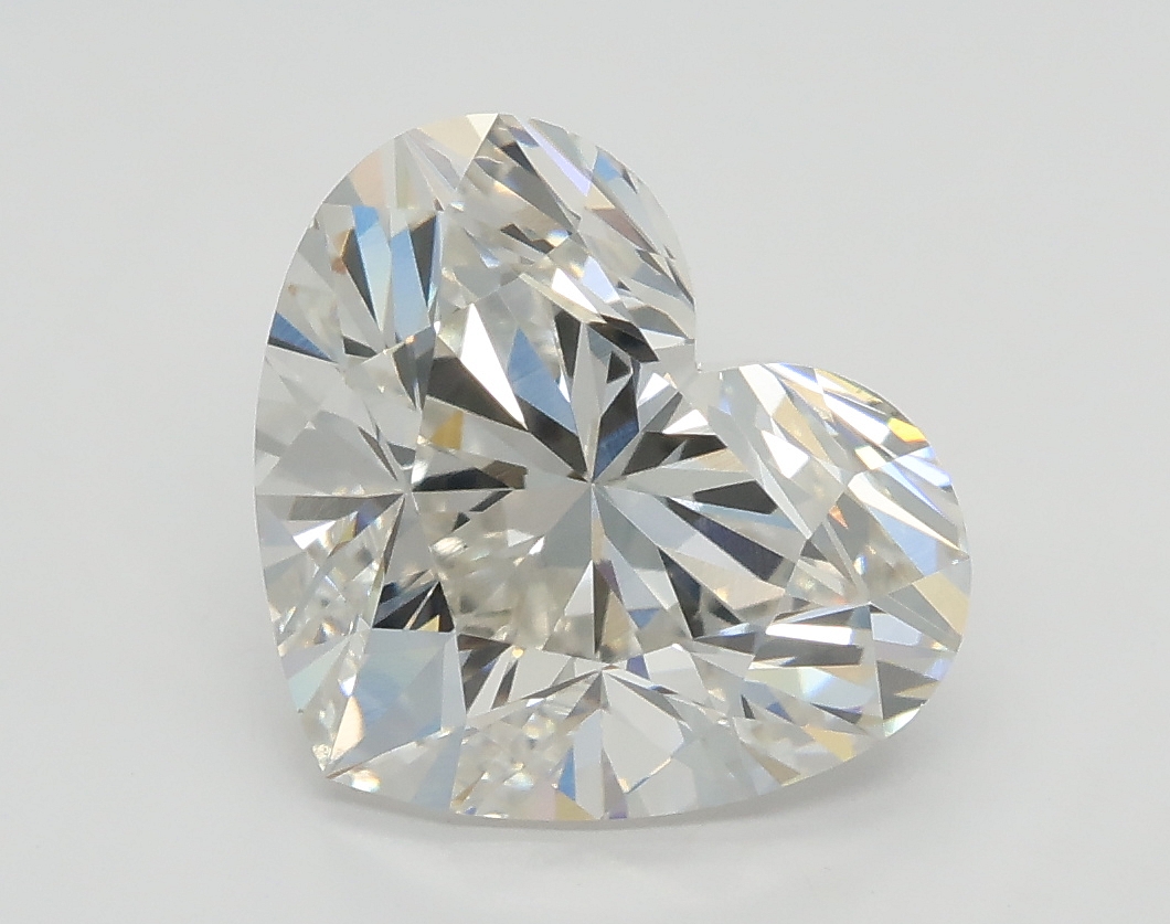 2.50 Carat Heart G VS1 IGI Lab Diamond