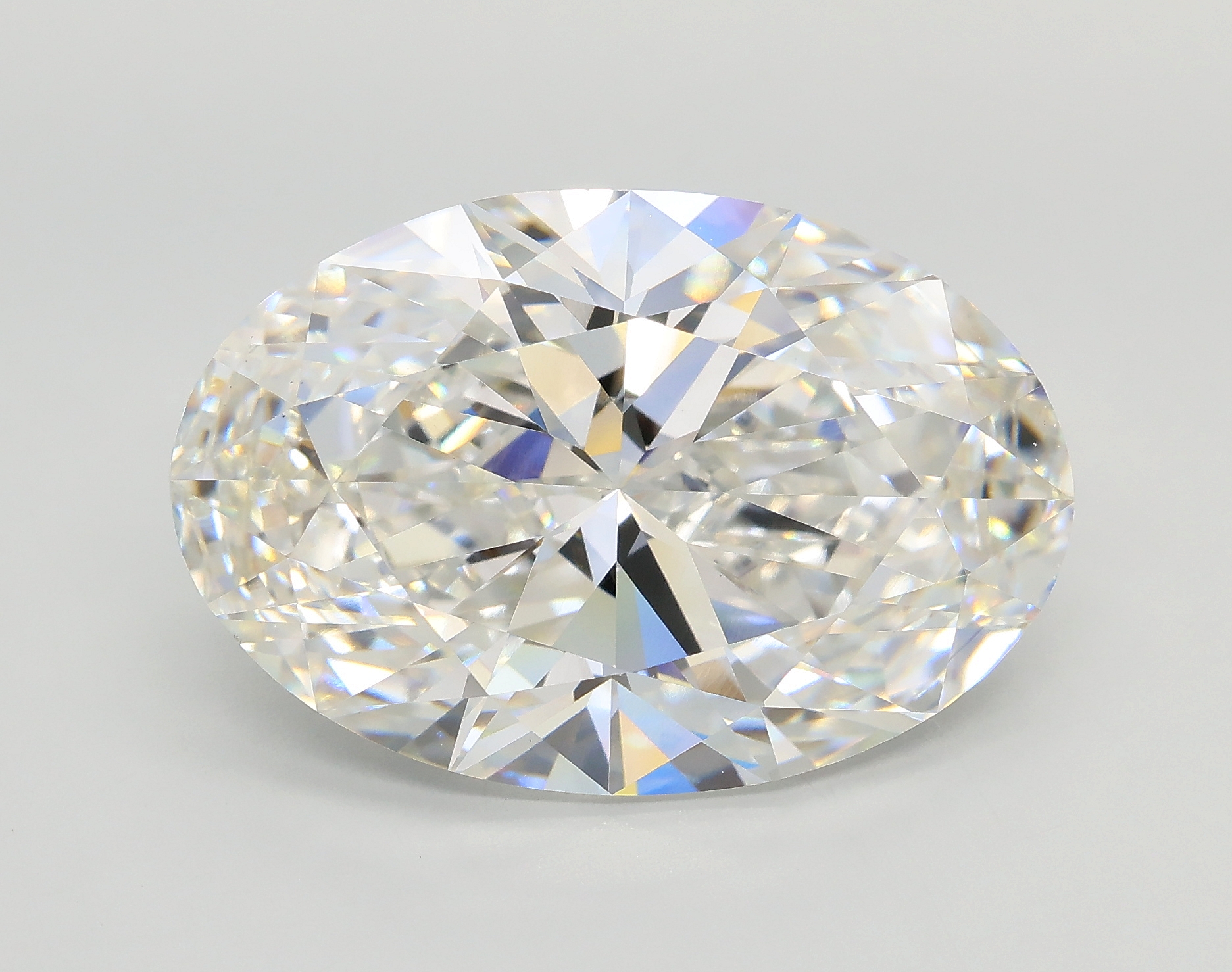 11.04 Carat Lab Oval F VS1 Ex IGI certified L28487583