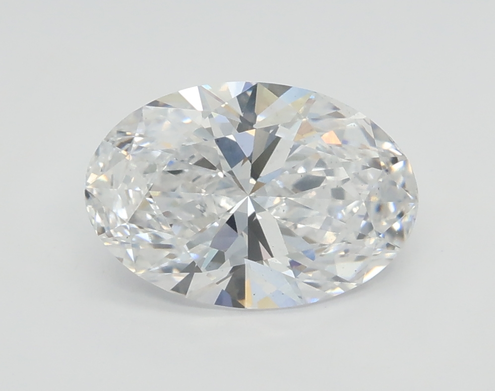 1.23 Carat Oval D VS2 IGI Lab Diamond