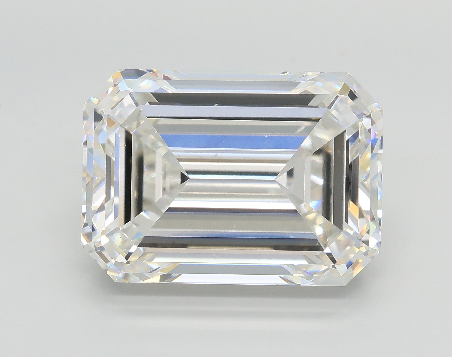 8.01 Carat Emerald F VS2 IGI Lab Diamond