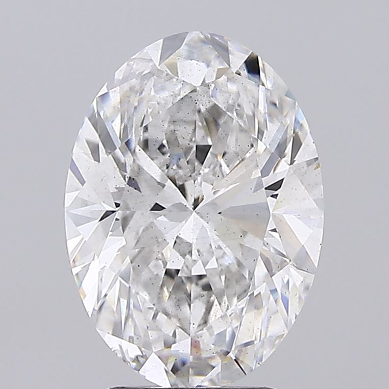 3.50 Carat OVAL F SI1 IGI Lab Diamond