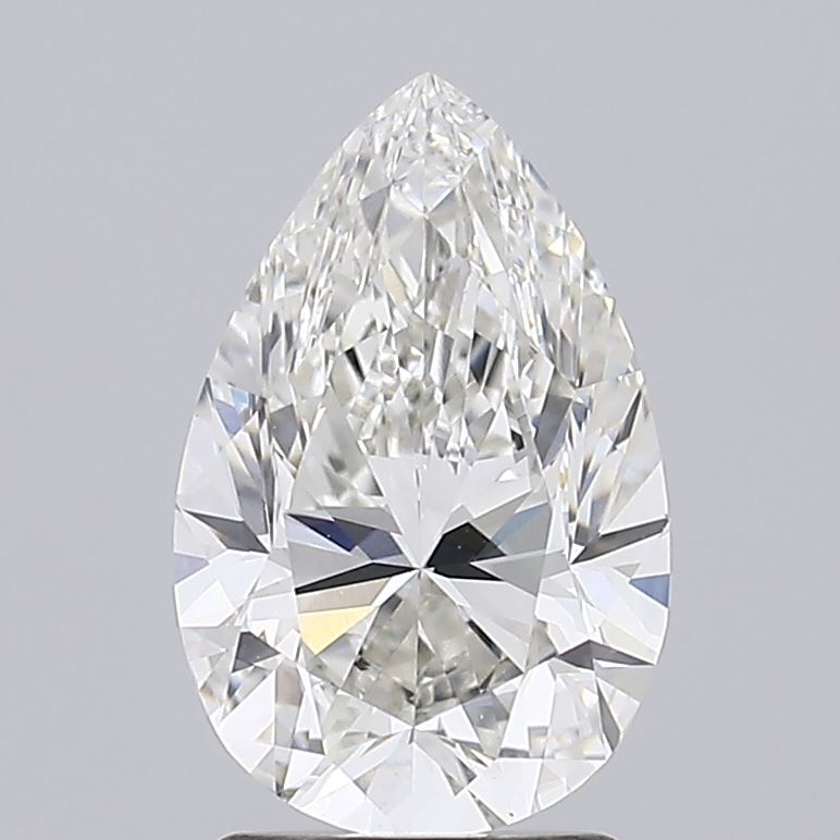 2.50 Carat PEAR H VVS2 IGI Lab Diamond