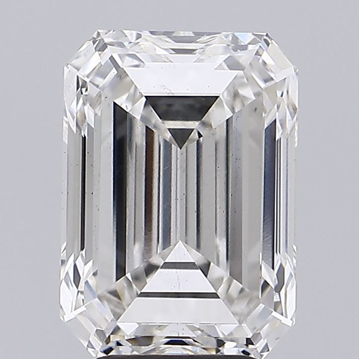 3.00 Carat EMERALD H VS2 IGI Lab Diamond