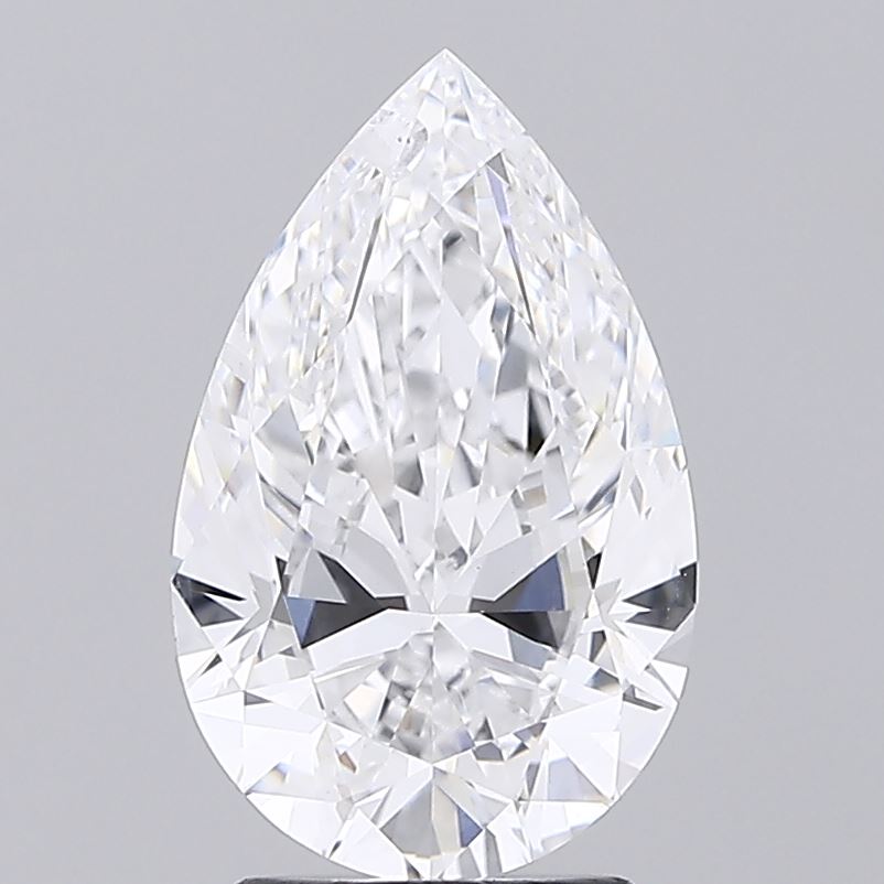 3.02 Carat PEAR D SI2 IGI Lab Diamond