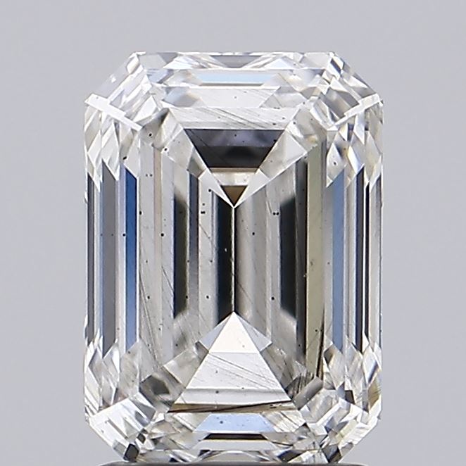 2.01 Carat EMERALD H SI1 IGI Lab Diamond