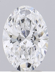 3.50 Carat Oval F VVS1 GIA Lab Diamond