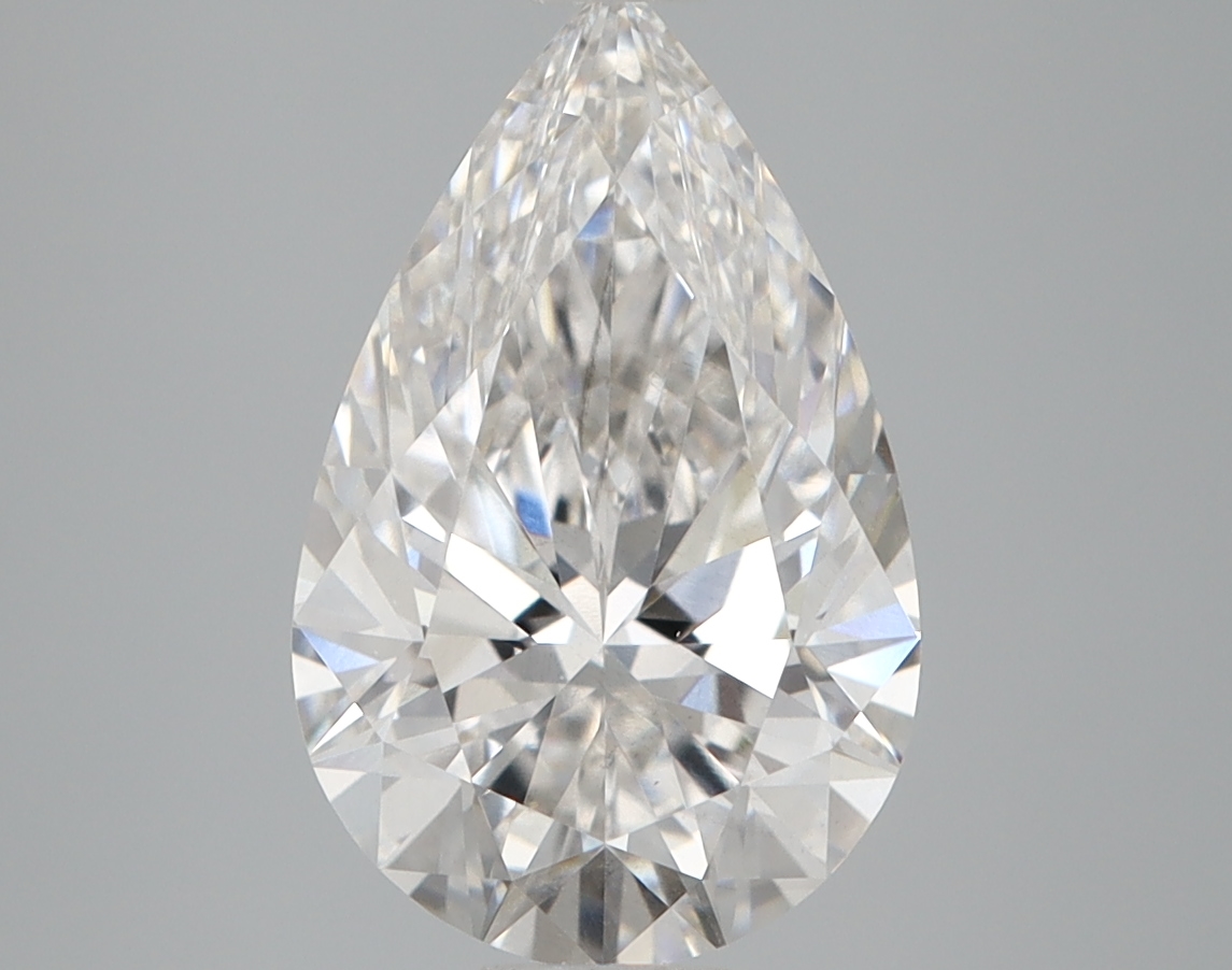 2.99 Carat Pear F VS2 IGI Lab Diamond