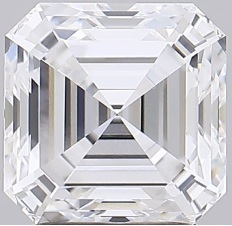 2.87 Carat Asscher D VVS2 GIA Lab Diamond