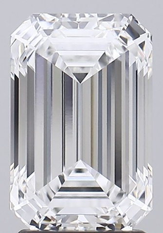 2.94 Carat Emerald D VVS2 GIA Lab Diamond