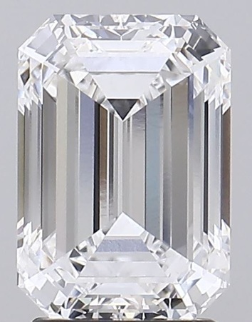2.95 Carat Emerald D VVS2 GIA Lab Diamond