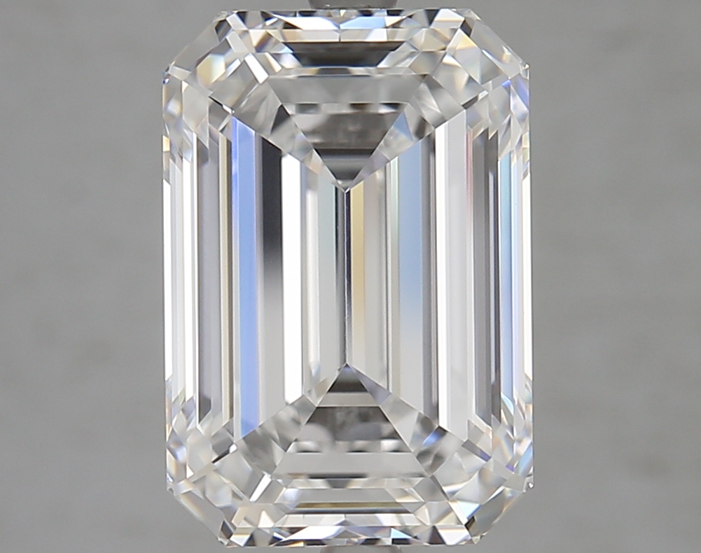 6.03 Carat Emerald E IF GIA Lab Diamond