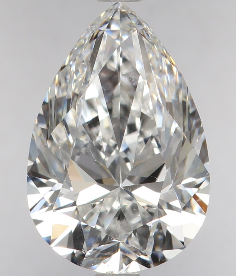2.50 Carat Pear F SI1 GIA Diamond