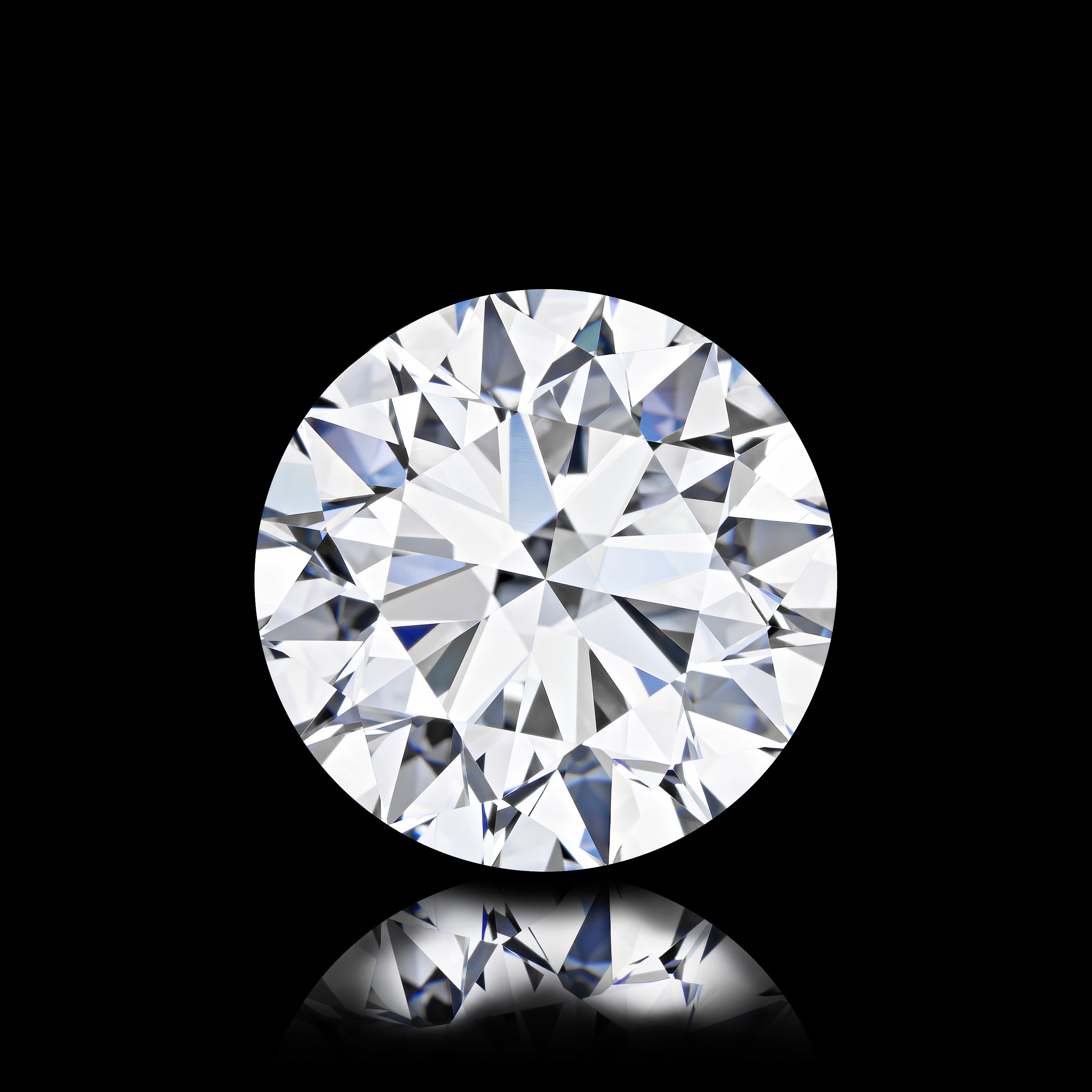 6.66 Carat Natural Round D FL Ex GIA certified 26635255