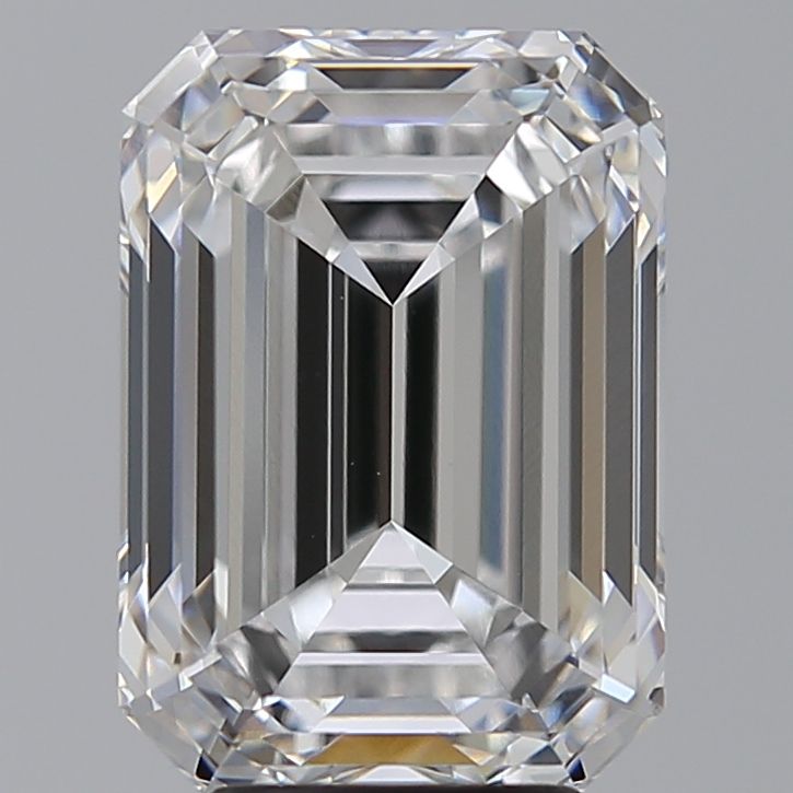 5.57 Carat EMERALD D VVS1 IGI Lab Diamond