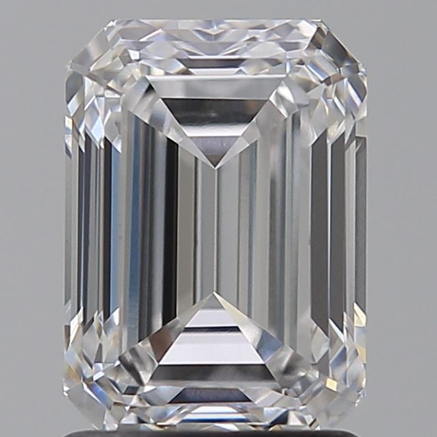 1.75 Carat EMERALD D IF IGI Lab Diamond